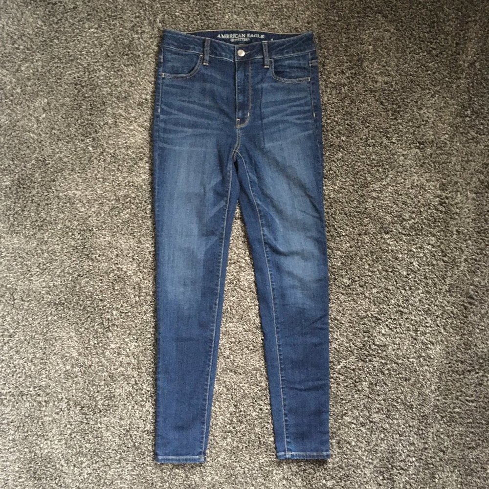 American Eagle Super Hi-Rise jegging